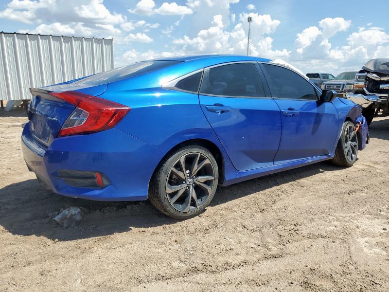 2HGFC2F87MH538904 - 2021 HONDA CIVIC SPORT Blau Foto 3