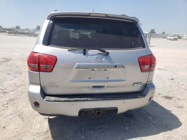 5TDJY5G11AS028560 - 2010 TOYOTA SEQUOIA LIMITED SILVER photo 6