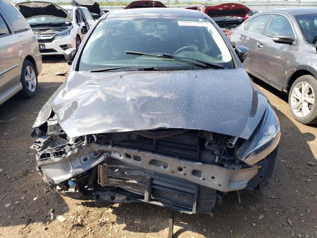 1FADP3H20JL227859 - 2018 FORD FOCUS SEL GRAY photo 5