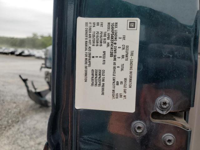 1G4HP54K5Y4141265 - 2000 BUICK LESABRE CUSTOM GREEN photo 12