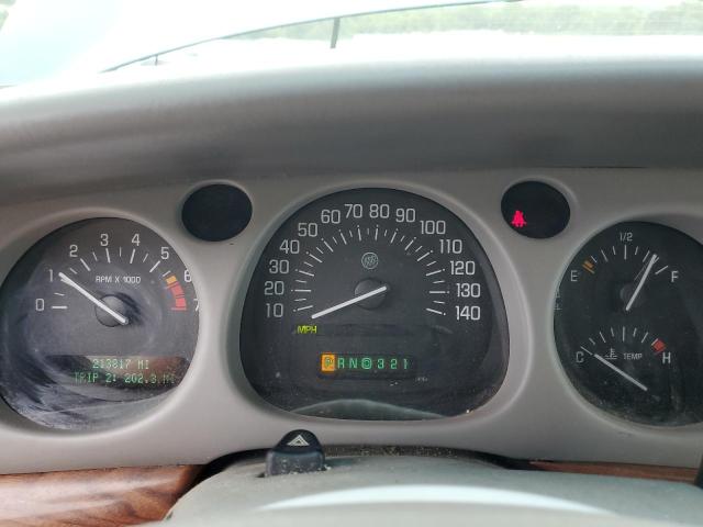 1G4HP54K5Y4141265 - 2000 BUICK LESABRE CUSTOM GREEN photo 9