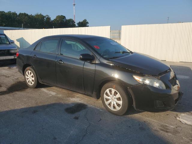 1NXBU4EE9AZ169416 - 2010 TOYOTA COROLLA BASE BLACK photo 4