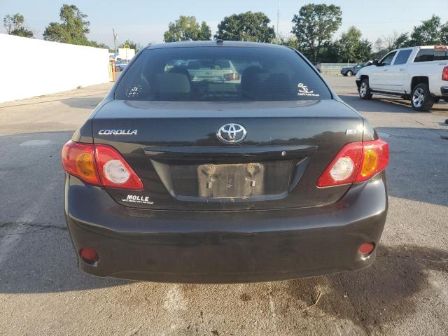 1NXBU4EE9AZ169416 - 2010 TOYOTA COROLLA BASE BLACK photo 6