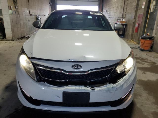5XXGR4A67DG112006 - 2013 KIA OPTIMA SX WHITE photo 5