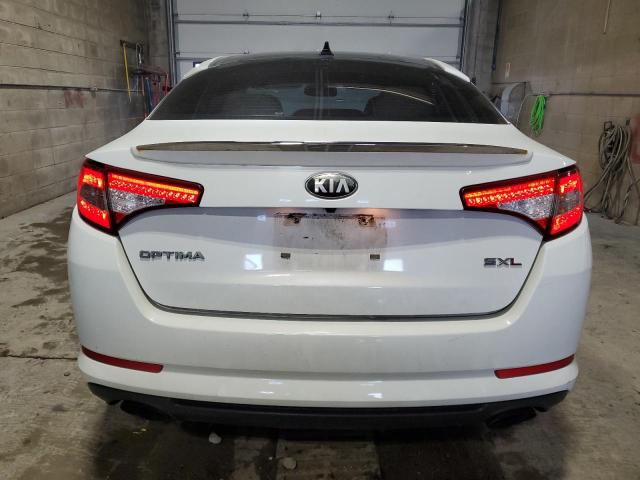 5XXGR4A67DG112006 - 2013 KIA OPTIMA SX WHITE photo 6