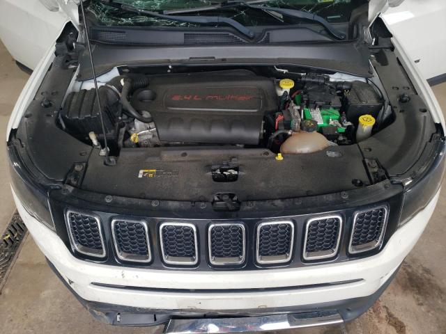 3C4NJDCB4JT212590 - 2018 JEEP COMPASS LIMITED WHITE photo 12