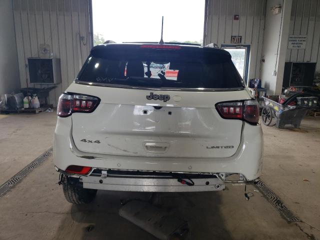 3C4NJDCB4JT212590 - 2018 JEEP COMPASS LIMITED WHITE photo 6