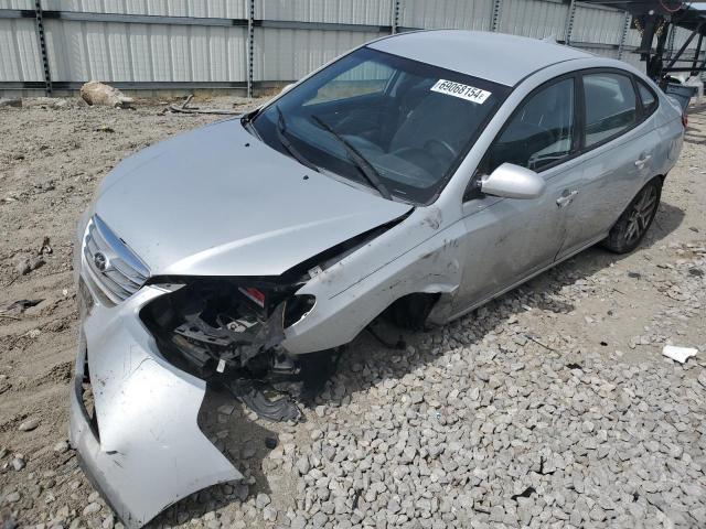 KMHDU4ADXAU178552 - 2010 HYUNDAI ELANTRA BLUE SILVER photo 1