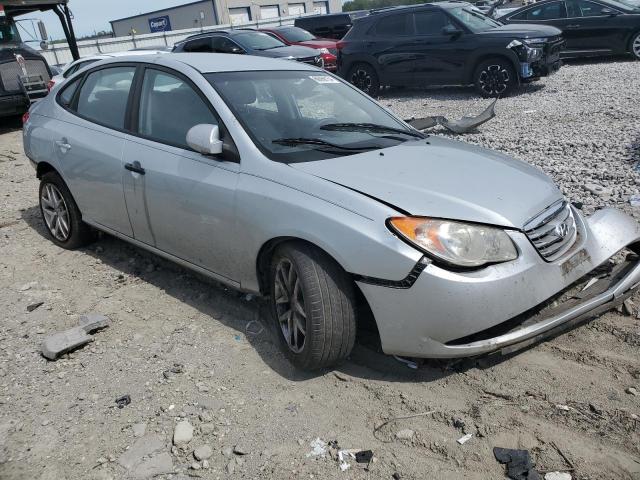 KMHDU4ADXAU178552 - 2010 HYUNDAI ELANTRA BLUE SILVER photo 4