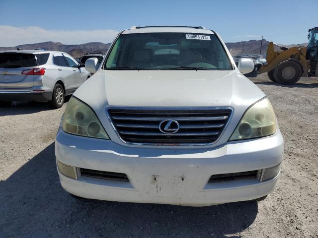 JTJBT20X370148093 - 2007 LEXUS GX 470 WHITE photo 5