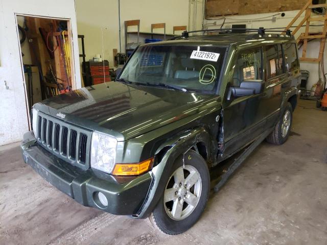 1J8HG48N06C314009 - 2006 JEEP COMMANDER 绿色 照片 2