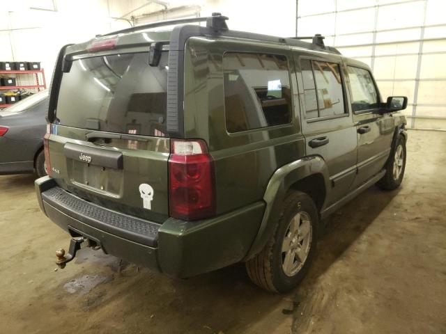 1J8HG48N06C314009 - 2006 JEEP COMMANDER 绿色 照片 4