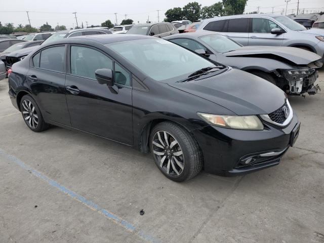 19XFB2F93FE200666 - 2015 HONDA CIVIC EXL BLACK photo 4