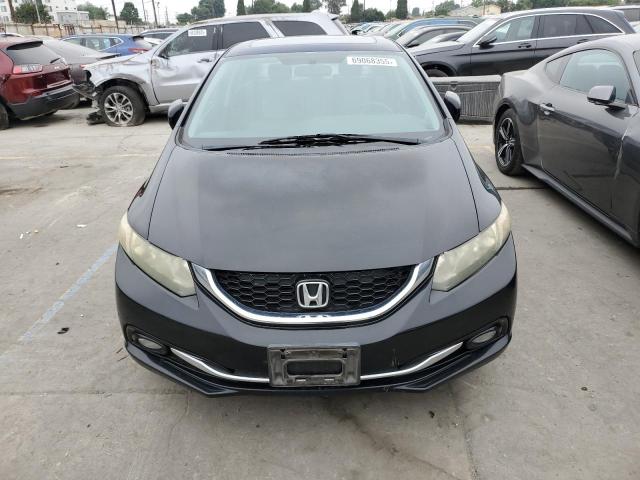 19XFB2F93FE200666 - 2015 HONDA CIVIC EXL BLACK photo 5
