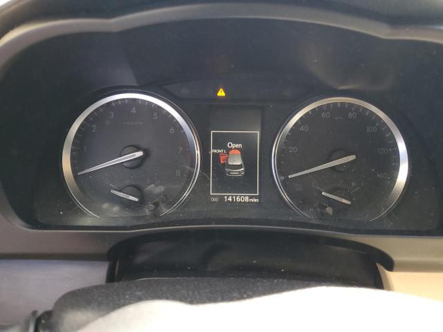 5TDKKRFH5FS057174 - 2015 TOYOTA HIGHLANDER XLE WHITE photo 9