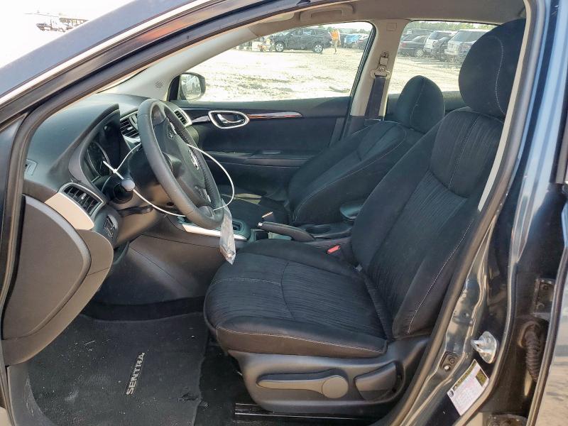 3N1AB7AP5GL653183 - 2016 NISSAN SENTRA S GRAY photo 7