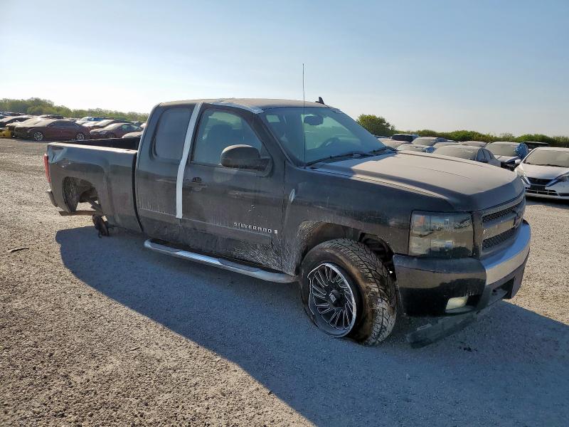 1GCEC19CX7Z505405 - 2007 CHEVROLET SILVERADO C1500 黑色 照片 4