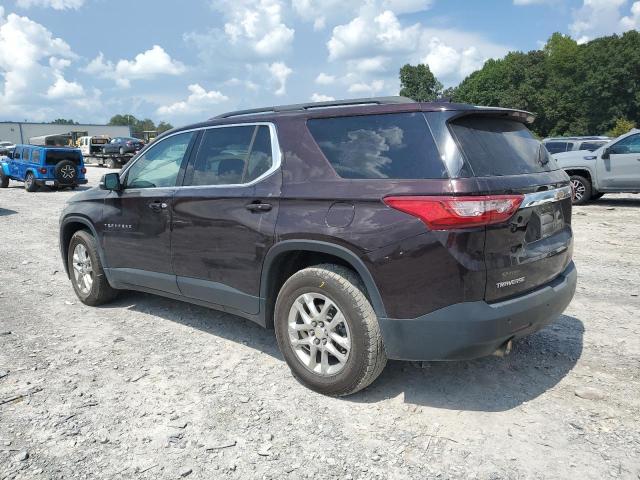 1GNERGKWXMJ230545 - 2021 CHEVROLET TRAVERSE LT 勃艮第红 照片 2