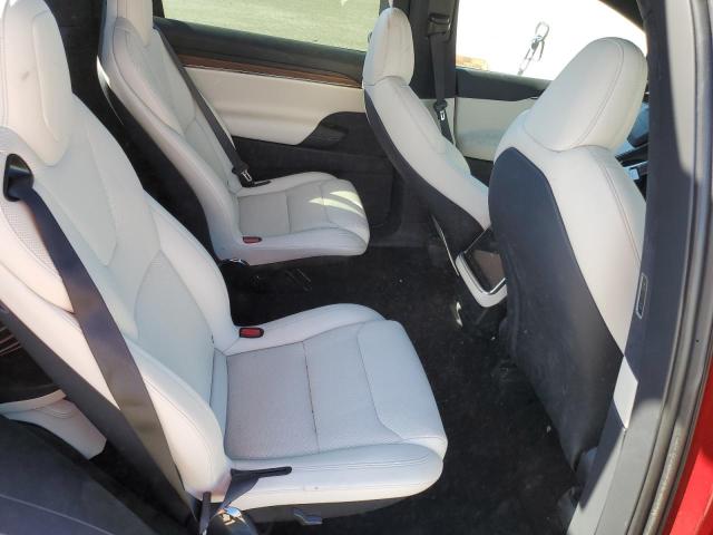 7SAXCBE53RF452290 - 2024 TESLA MODEL X 红色 照片 11