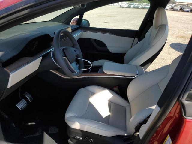 7SAXCBE53RF452290 - 2024 TESLA MODEL X 红色 照片 7