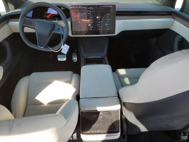 7SAXCBE53RF452290 - 2024 TESLA MODEL X 红色 照片 8