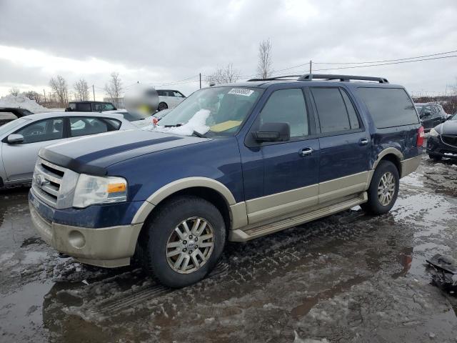 1FMJK1J50AEB48289 - 2010 FORD EXPEDITION EL EDDIE BAUER BLUE photo 1