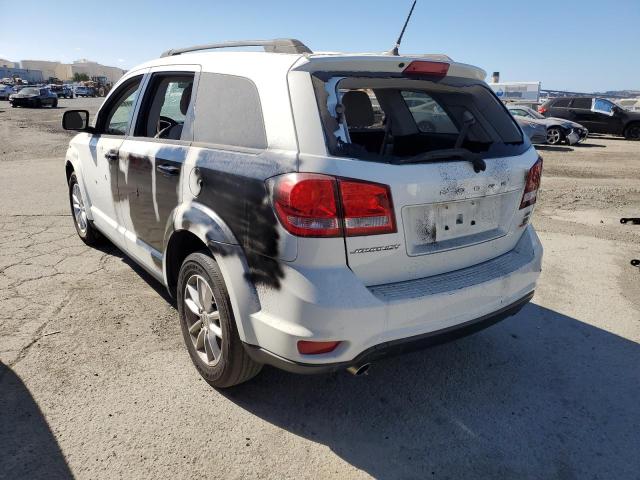 3C4PDCBG9FT727082 - 2015 DODGE JOURNEY SXT WHITE photo 2