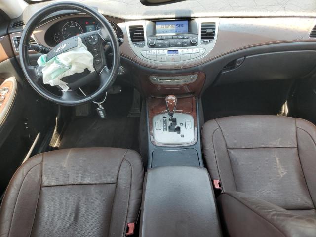 KMHGC46E29U027041 - 2009 HYUNDAI GENESIS 3.8L შავი ფოტო 8