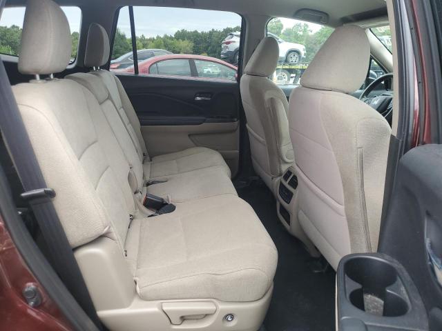 5FNYF6H37KB063443 - 2019 HONDA PILOT EX BURGUNDY photo 11