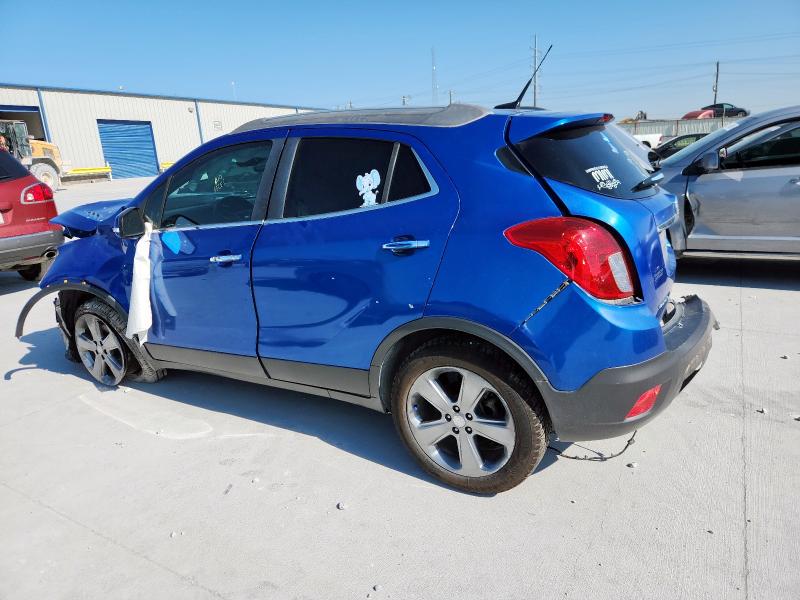 KL4CJCSBXEB652379 - 2014 BUICK ENCORE BLUE photo 2