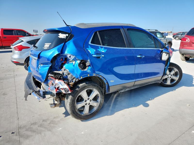 KL4CJCSBXEB652379 - 2014 BUICK ENCORE BLUE photo 3