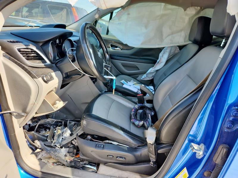 KL4CJCSBXEB652379 - 2014 BUICK ENCORE BLUE photo 7