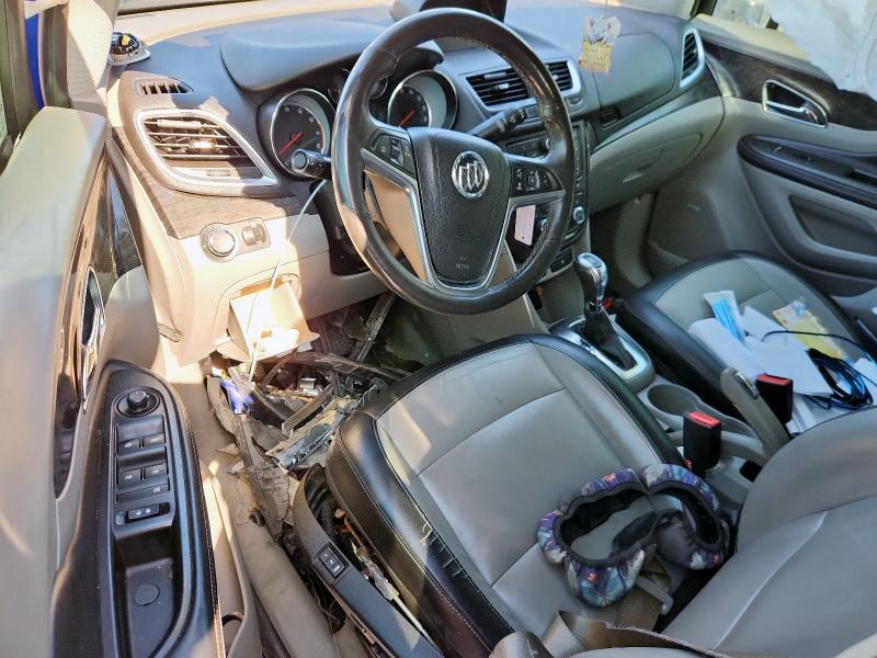 KL4CJCSBXEB652379 - 2014 BUICK ENCORE BLUE photo 8