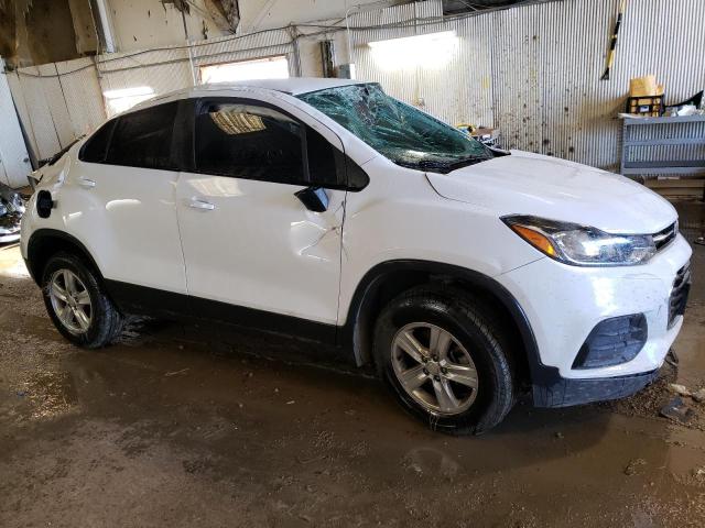 3GNCJNSB1KL148192 - 2019 CHEVROLET TRAX LS WHITE photo 4