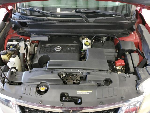 5N1AR2MM2EC712336 - 2014 NISSAN PATHFINDER S წითელი ფოტო 12