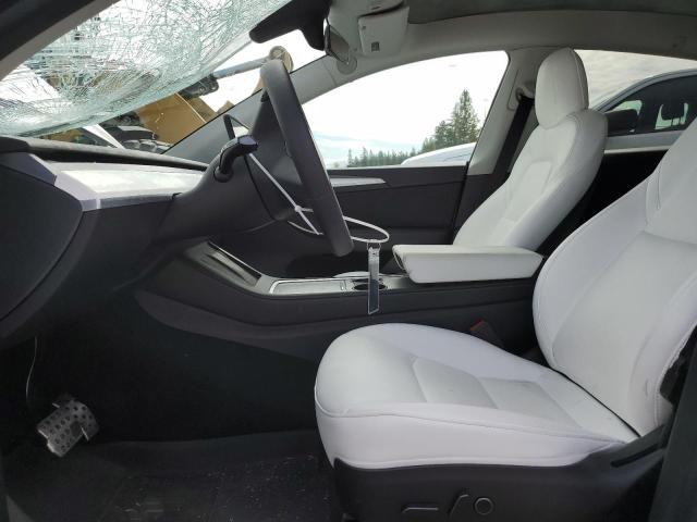 7SAYGAEE4NF518942 - 2022 TESLA MODEL Y Blanc photo 7