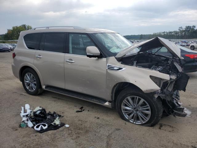 JN8AZ2NE7K9228378 - 2019 INFINITI QX80 LUXE BEIGE photo 4