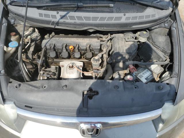 1HGFA16818L004855 - 2008 HONDA CIVIC EX GRAY photo 11