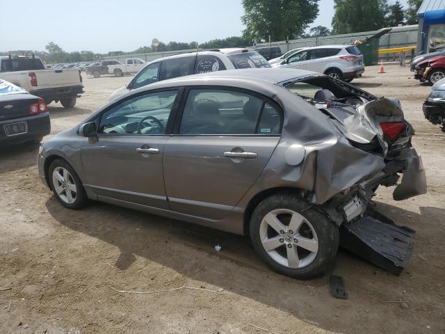 1HGFA16818L004855 - 2008 HONDA CIVIC EX GRAY photo 2