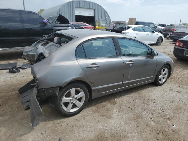 1HGFA16818L004855 - 2008 HONDA CIVIC EX GRAY photo 3