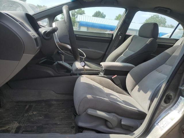 1HGFA16818L004855 - 2008 HONDA CIVIC EX GRAY photo 7