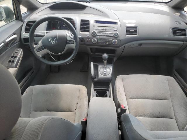 1HGFA16818L004855 - 2008 HONDA CIVIC EX GRAY photo 8