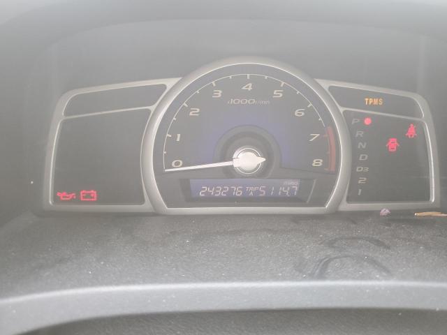 1HGFA16818L004855 - 2008 HONDA CIVIC EX GRAY photo 9