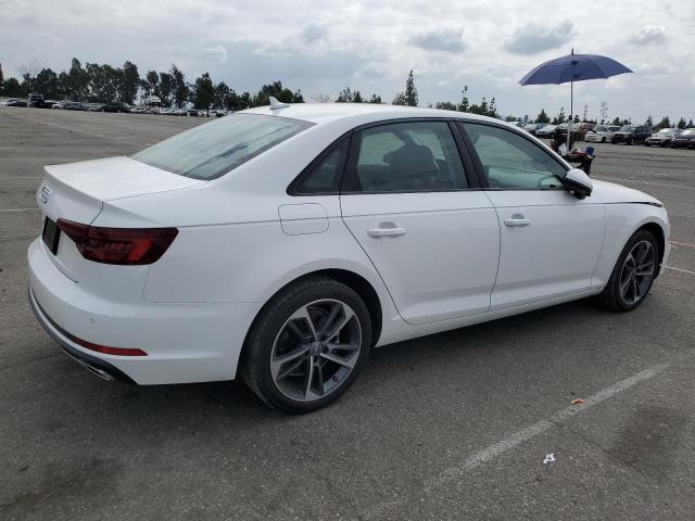 WAUGMAF46KN015608 - 2019 AUDI A4 PREMIUM WHITE photo 3