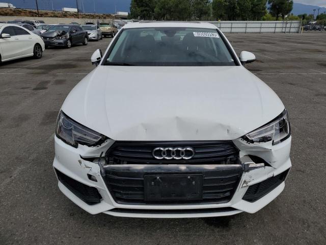 WAUGMAF46KN015608 - 2019 AUDI A4 PREMIUM WHITE photo 5