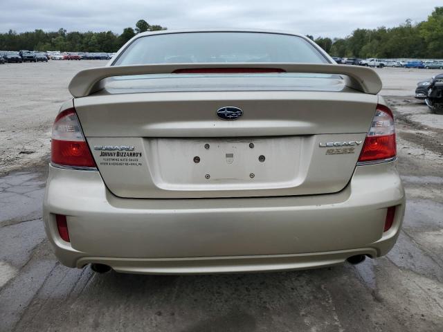 4S3BL616687226388 - 2008 SUBARU LEGACY 2.5I GOLD photo 6