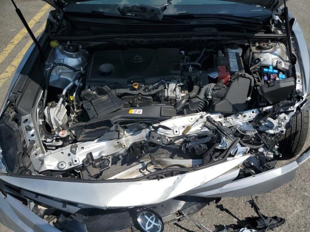 4T1B11HK2KU255709 - 2019 TOYOTA CAMRY L SILVER photo 11