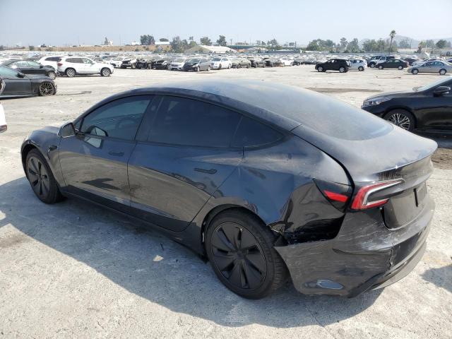 5YJ3E1EA9SF980757 - 2025 TESLA MODEL 3 CHARCOAL photo 2