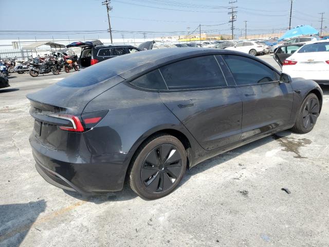 5YJ3E1EA9SF980757 - 2025 TESLA MODEL 3 CHARCOAL photo 3