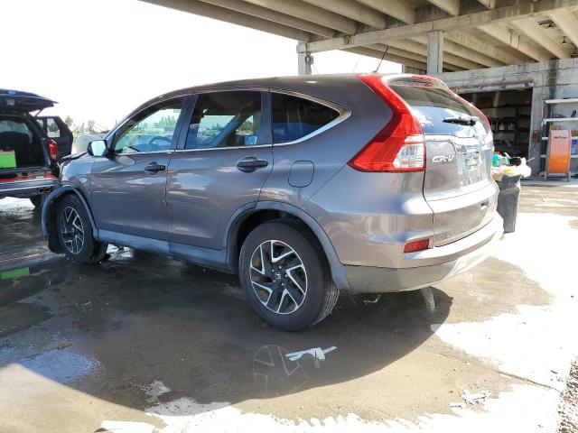 2HKRM4H40GH647747 - 2016 HONDA CR-V SE GRAY photo 2